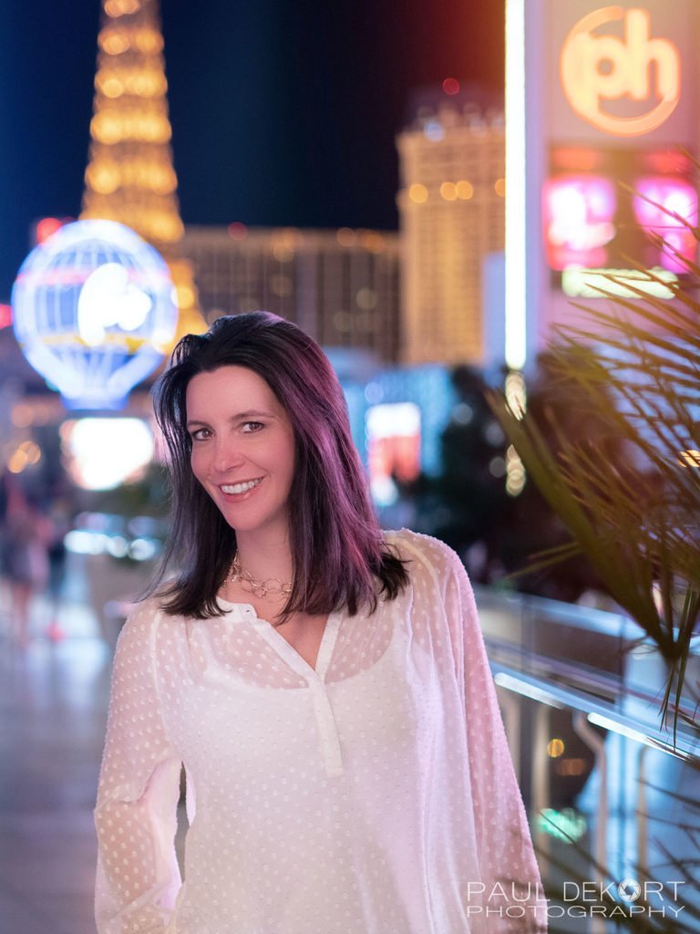 Photo of my Beautiful Wife in Vegas